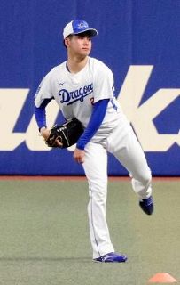 金丸は巨人戦で登板の見込み　中日のドラフト１位新人