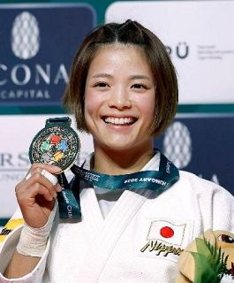 阿部詩、世界柔道で５度目の制覇　武岡毅初優勝、阿部一二三は３位