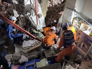 熊本で救助「命救いたかった」　岡山市消防職員、地震現場語る