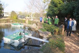 ビオトープ自然共生サイトに認定　岡山村田製作所、岡山大鵬薬品