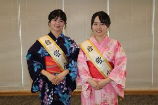 倉敷小町に長江さん、三宅さん　２５日の天領夏祭りでデビュー