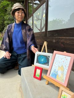 「岡山学　新天地びと　移住者が語るまちの魅力」翠彗ただすさん（吉備中央町）　農とアート両方楽しむ