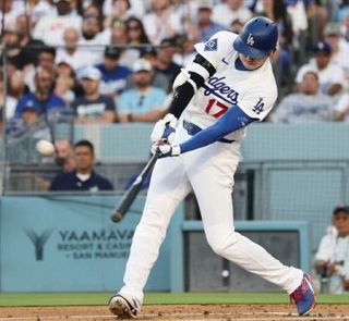 大リーグ大谷２３号、岡本２４号　村上、鈴木は二塁打