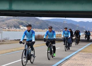 瀬戸内をサイクリング先進地域に　官民組織、福山のロードで試走会