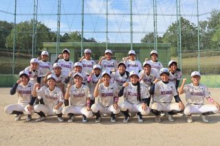 女子中学軟式野球「スカイエンゼルス」　全国大会５年連続出場　ベスト８狙う