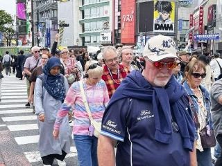 ４月訪日客、前年比２１万人減　中東情勢で欧州落ち込み
