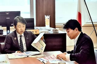 少子化対策や防災強化要望　伊原木岡山知事　来年度の国予算編成前に省庁訪問