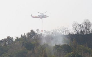 【岡山・山林火災３日目】焼失面積が拡大　３１１ヘクタールに