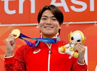 競泳の松下知之が金、鈴木聡美銀　日本の金１号はトライアスロン