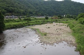氾濫リスク「ランクＡ」整備完了　土砂堆積や樹木繁茂で岡山県対策