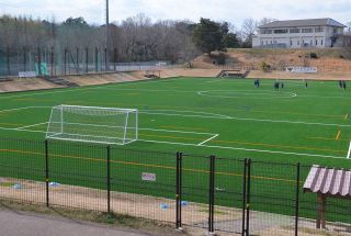 院庄林業スポンサーに　津山 ２スポーツ施設、新愛称