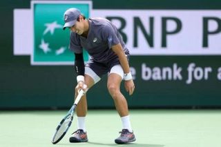 テニス、綿貫は８強入りを逃す　ＢＮＰパリバ男子シングルス