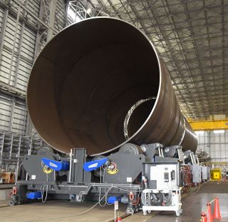 洋上風力用モノパイル国内初受注　ＪＦＥエンジ、笠岡製作所で生産