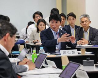 「賢い縮小」方策に美咲の施設集約事例紹介　全国会議セッションで岡山知事