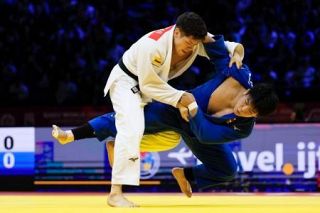 村尾三四郎が連覇、田嶋剛希下す　田中志歩は敗退、世界柔道