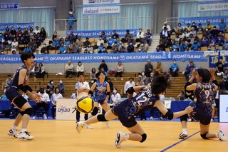 シーガルズ４連敗 ９位群馬にホームで０―３ ＳＶリーグ女子