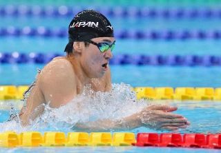 松下が４００ｍ個人メドレー優勝　競泳の東京都選手権