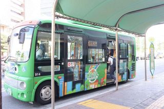 「めぐりん」８月末で休止へ　岡山市循環バス、支線運行に注力