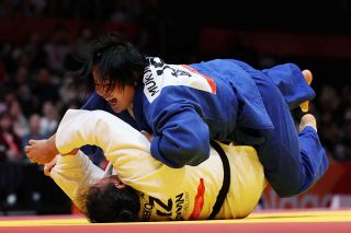 柔道女子７８キロ超級・椋木３位 アジア大会