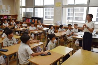 夏休み終え新学期へ気持ち新た　岡山県内８７校で２学期始業式