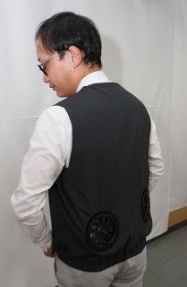 ファン付きウエア、ビジネスや通学に　岡山、福山市のアパレル各社