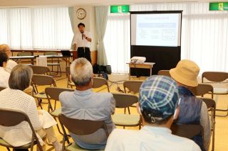 ＰＦＡＳ 吉備中央町が住民説明会　健康調査票加味 分析の経過を報告