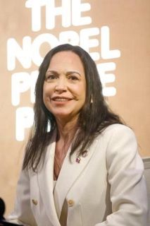 民主化実現に協力呼びかけ　マチャド氏「支援が必要」