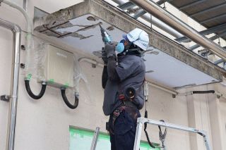 コンクリ片落下続く岡山市立学校　修繕急ぐも施設老朽化が課題