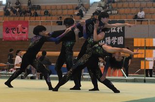 【岡山県高校総体から】男子は井原、女子は岡山南が制す　新体操団体