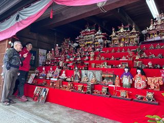 江戸情緒の残る町並み彩るひな人形　４、５日 高梁市本町地区で催し