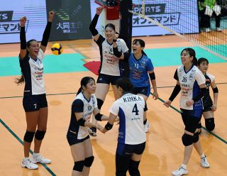 岡山シーガルズ７季ぶりの白星発進ならず　大阪Ｍに逆転負け　ＳＶリーグ女子開幕戦