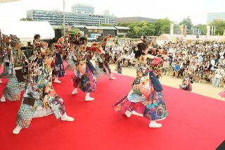 「秋のおかやま桃太郎まつり」「集え！岡山城」　最終日も芸能やグルメ堪能
