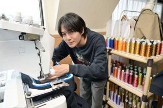 癒やしや温かい感情届ける　刺しゅうの田中優輝さん