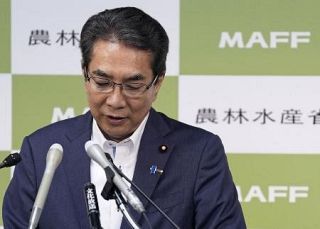 首相、農相の後任選定へ　コメ発言で江藤氏更迭意向
