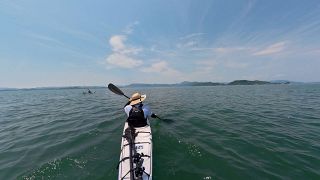 シマワタ、サイピアへ行く　山陽新聞連載「島を渡る」、プラネタリウム上映までの日記③直島諸島で材料集め