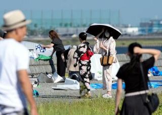 「酷暑日」５日連続、過去最長に　東海で４０度超え相次ぐ