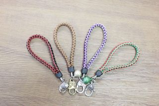 電線の端材でストラップ制作　Ｍ．Ｓ．Ｅ．が商品化