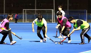 待望の公式戦初戦へ 環太平洋大ホッケークラブ 来月３日関西学生Ｌ