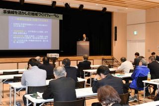 地域資源としての鉄道 重要性強調　芸備線活性化へ 庄原でフォーラム