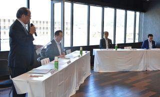 訪日客 協力して誘致を　広島で瀬戸内４県都市長会議