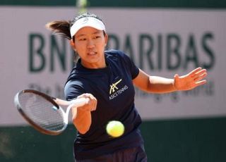 西岡、肩に「不安はある」　全仏テニス、２５日開幕