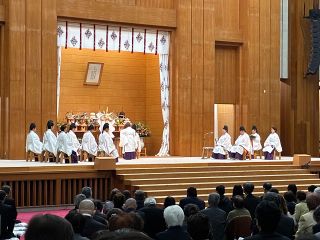 金光教春季大祭　初日は４０００人参拝　浅口市の本部