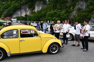 名車・旧車１３０台がずらり　新見でクラシックカーミーティング