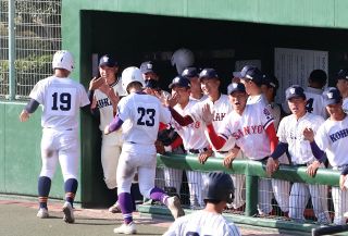 学校の枠超え球児交流試合 岡山県高校野球　３地区選抜が対戦