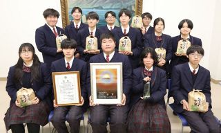 お米甲子園で全国２位受賞　「にこまる」出品の高松農高