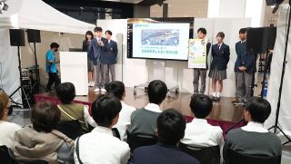岡山県内工業高が研究発表　公園活性化計画や真ちゅう製コマ…