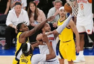 米プロバスケ、ニックスが２勝目　ＮＢＡプレーオフ東決勝