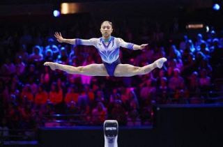 団体予選で日本暫定３位　世界体操、女子３班終了