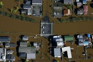 地球温暖化で雨量５～１５％増加　台風２５号、洪水対策強化が必要