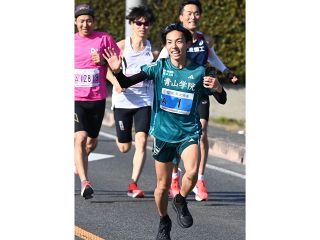 黒田朝、感謝の〝大学ラストラン〟 吉備路マラソン
